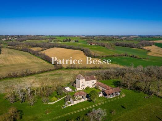 Demeure à vendre 586 000 € 8 pièces 5 chambres 570 m² 50 500 m² de terrain Lectoure 32700