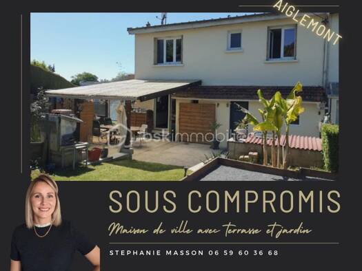 Maison à vendre 140 000 € 5 pièces 3 chambres 106 m² 351 m² de terrain Aiglemont 08090