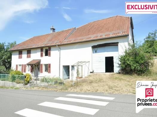 Maison à vendre 120 000 € 3 pièces 2 chambres 97,8 m² 2 626 m² de terrain Montécheroux 25190