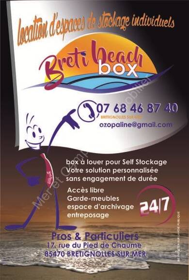 Garage/Stationnement à louer 68 € 5,2 m² Bretignolles sur Mer 85470