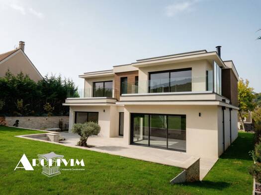 Terrain avec maison neuve à vendre 900 000 € 6 pièces 5 chambres 190 m² 700 m² de terrain Crespières 78121