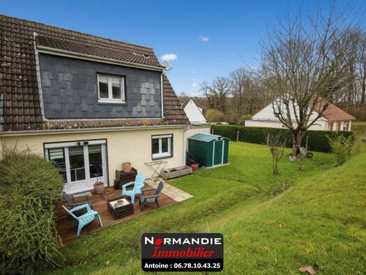 Maison à vendre 175 000 € 4 pièces 3 chambres 96 m² 570 m² de terrain Cany-Barville 76450