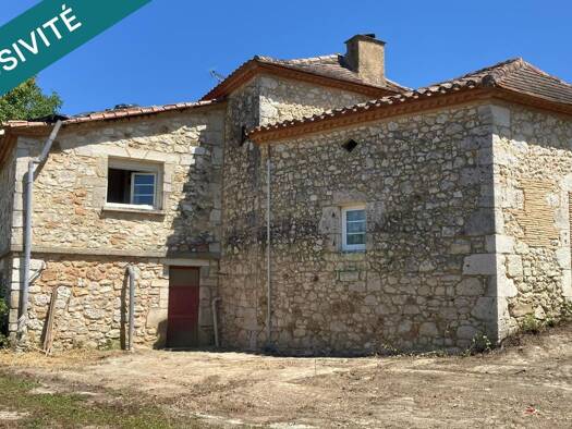 Maison à vendre 162 000 € 4 pièces 2 chambres 107 m² 1 580 m² de terrain Beaumontois en Périgord 24440