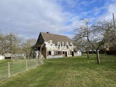 Maison à vendre 99 000 € 4 pièces 1 chambre 100 m² 1 500 m² de terrain Saint-Paër 76480