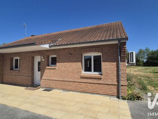 Maison de plain-pied à vendre 290 000 € 4 pièces 3 chambres 90 m² 5 500 m² de terrain Warlaing 59870