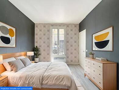 Appartement à vendre 189 000 € 3 pièces 2 chambres 45 m² 5 étages Pervenches Fontenay Aux Roses 92260