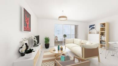 Appartement à louer 718 € 2 pièces 1 chambre 42 m² RDC Coudoux 13111