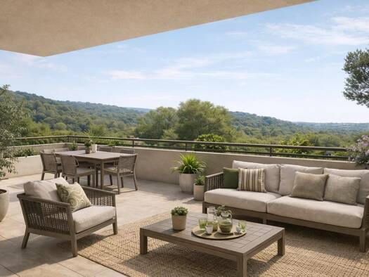 Appartement à vendre - neuf 205 396 € 3 pièces 2 chambres 56,1 m² Nîmes 30000