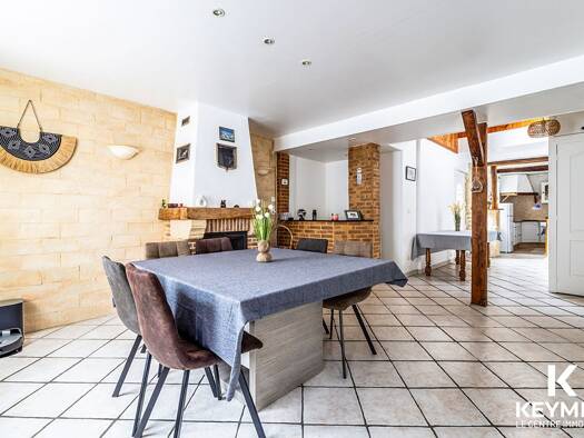 Maison à vendre 159 900 € 6 pièces 4 chambres 118 m² 140 m² de terrain Ouest Mouy 60250