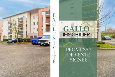 Appartement à vendre 135 000 € 2 pièces 1 chambre 42 m² Étage 2/3 Bourgoin-Jallieu 38300