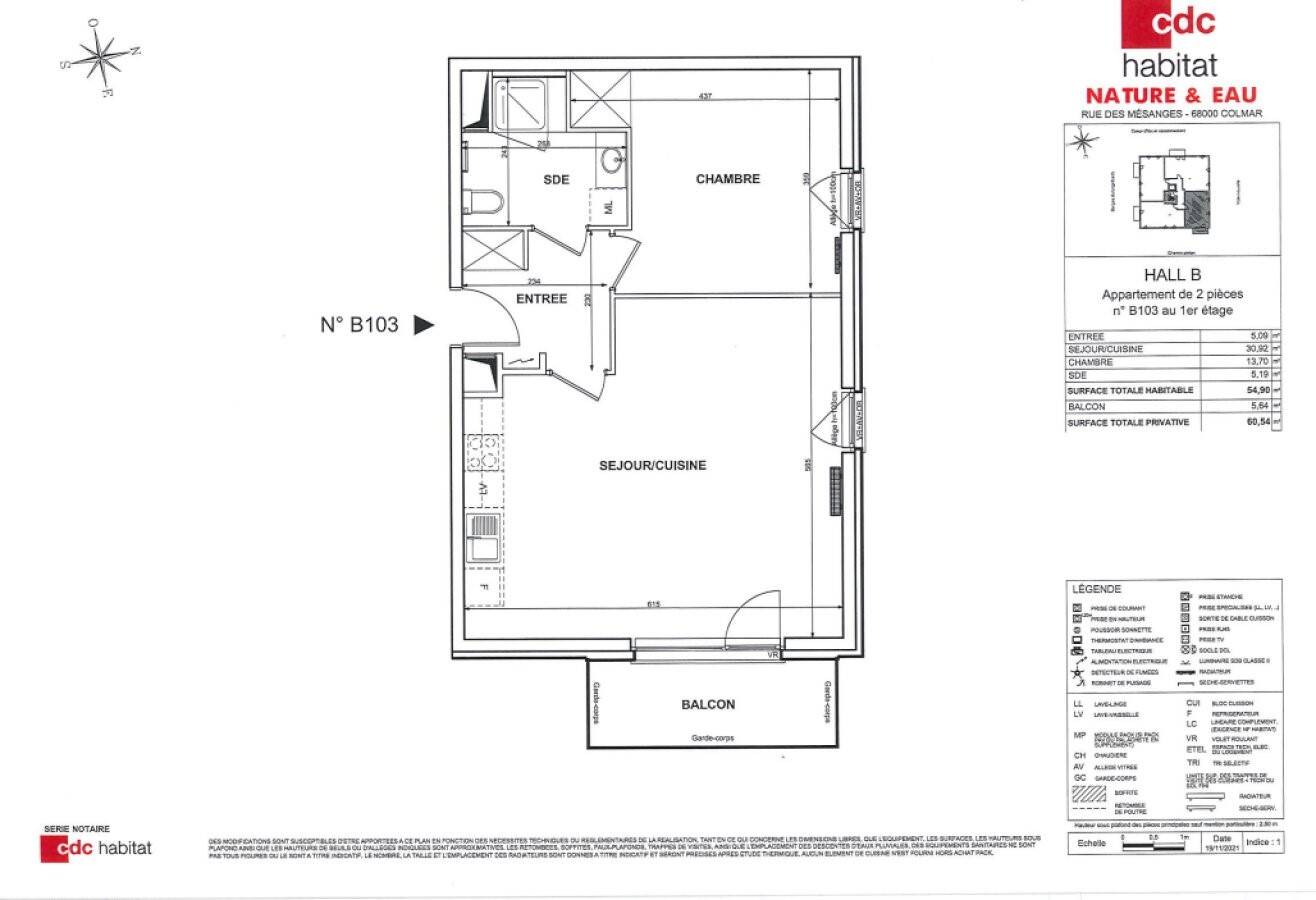 Maison à louer, 55m², COLMAR