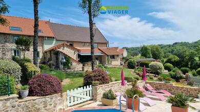 Maison en viager occupé Bouquet 85 000 € 7 pièces 4 chambres 195 m² Naillat 23800