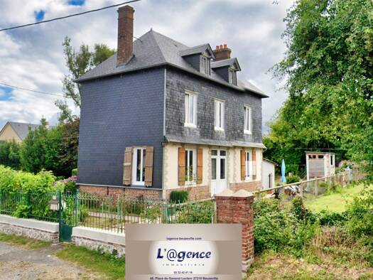 Maison à vendre 241 500 € 5 pièces 4 chambres 97 m² 1 900 m² de terrain Beuzeville 27210
