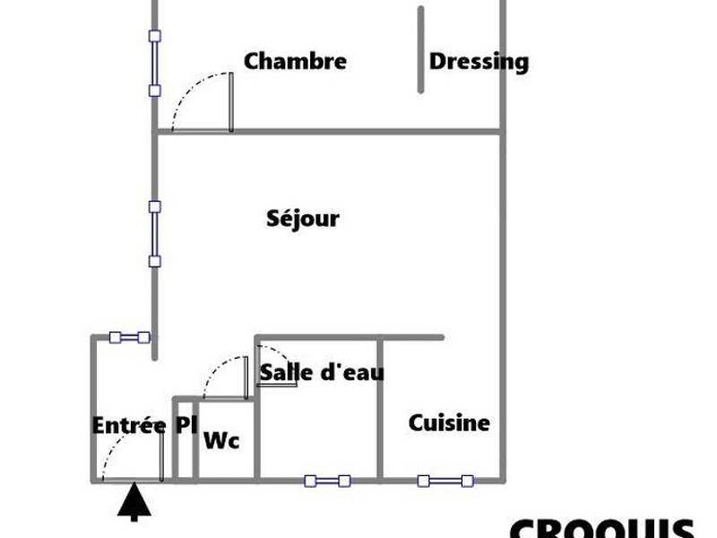 Maison à louer, 43m², PARIS 16E