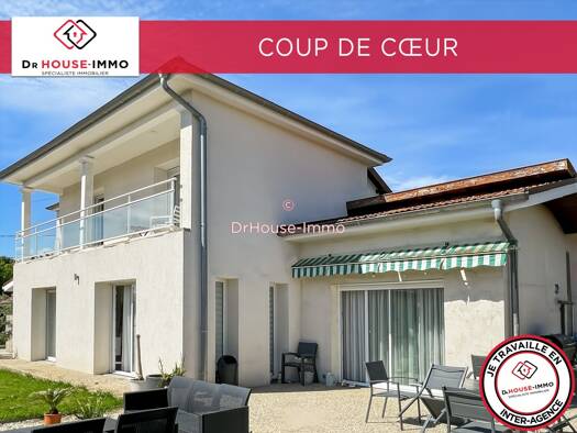 Maison à vendre 449 000 € 6 pièces 4 chambres 142,22 m² 509 m² de terrain Jassans-Riottier 01480
