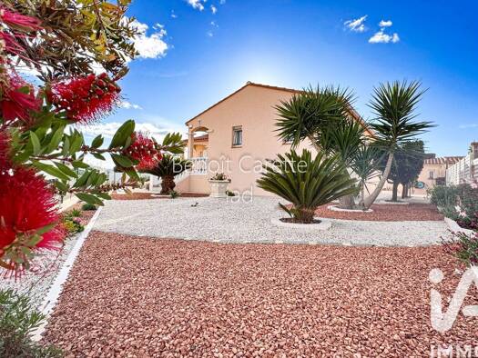 Maison de plain-pied à vendre 329 000 € 4 pièces 3 chambres 90 m² 549 m² de terrain Sud Saint-Laurent-de-la-Salanque 66250