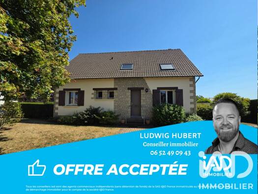 Maison à vendre 199 000 € 8 pièces 5 chambres 130 m² 1 114 m² de terrain Moulins-Saint Opportune Argentan 61200