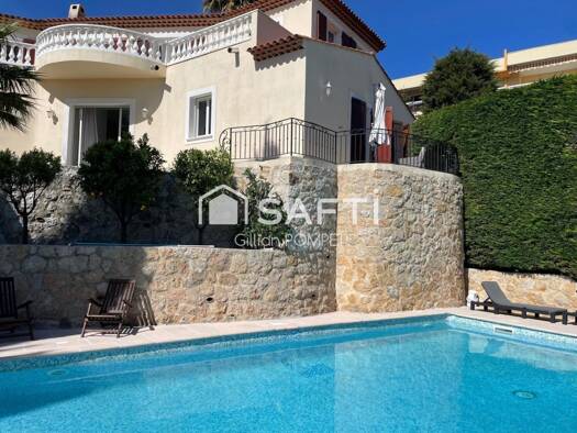 Villa à vendre 1 990 000 € 6 pièces 5 chambres 232 m² 1 180 m² de terrain Plans Villeneuve-Loubet 06270