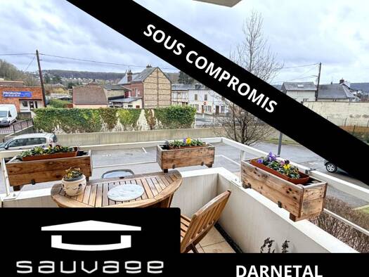 Appartement à vendre 148 500 € 3 pièces 2 chambres 62 m² Étage 1/3 Table de Pierre-Preaux-Val Saint Martin Darnétal 76160