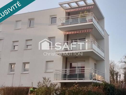 Appartement à vendre 270 000 € 4 pièces 2 chambres 72 m² Étage 1/4 Nord Ouest Rumilly 74150