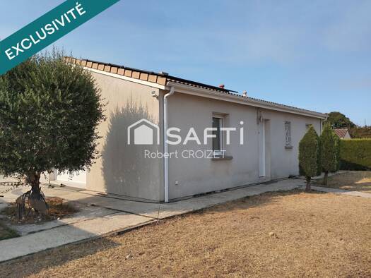 Maison de plain-pied à vendre 253 000 € 4 pièces 3 chambres 89 m² 900 m² de terrain Cérons 33720