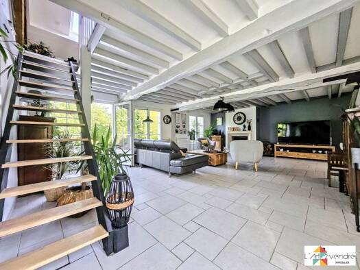 Maison de plain-pied à vendre 445 000 € 6 pièces 4 chambres 182 m² 1 100 m² de terrain Villers-sur-Coudun 60150
