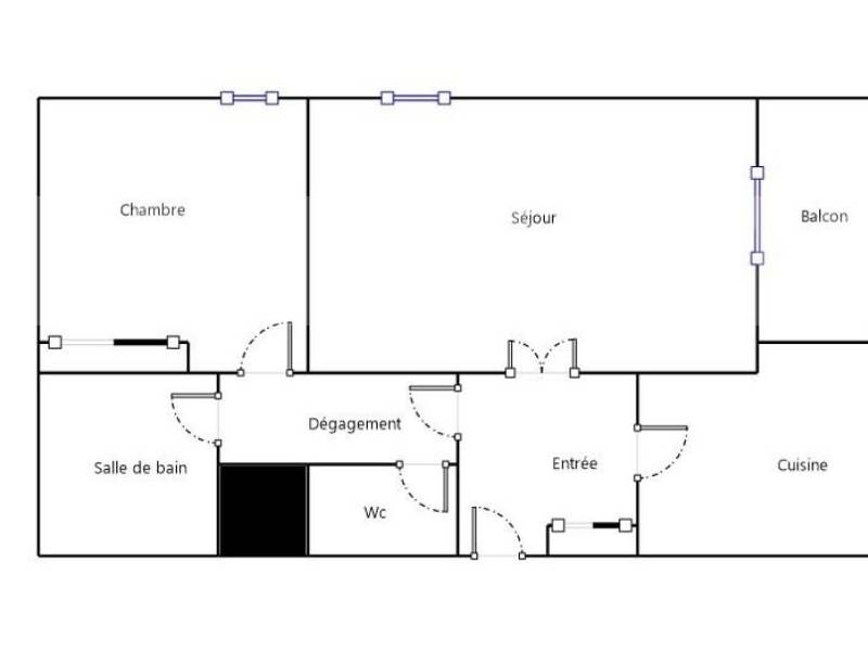 Maison à louer, 59m², PARIS 19E