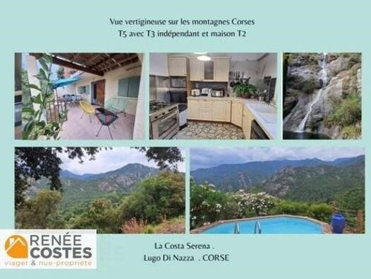Maison en viager occupé Bouquet 248 492 € 5 pièces 4 chambres 271 m² 1 739 m² de terrain Lugo Di Nazza 20240