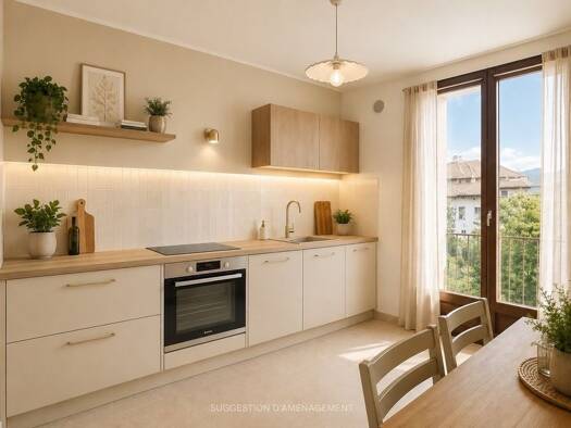 Appartement à vendre 215 000 € 4 pièces 3 chambres 80 m² 1er étage Centre Sud Rumilly 74150