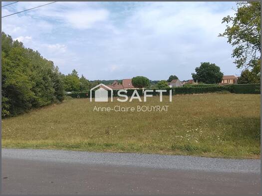 Terrain constructible à vendre 43 000 € 2 625 m² de terrain Meyrals 24220