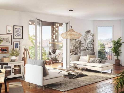 Appartement à vendre - neuf 165 000 € 2 pièces 1 chambre 41 m² RDC Montfavet Banlieue Avignon 84140