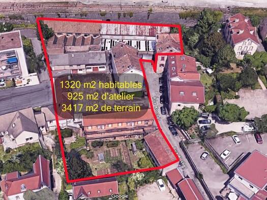 Immeuble à vendre 1 266 000 € 1 323 m² Chaprais - Cras Besançon 25000
