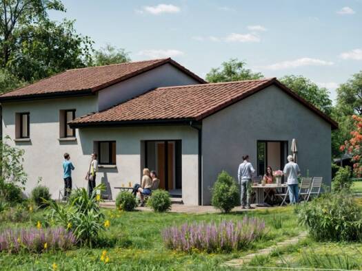 Terrain avec maison neuve à vendre 277 950 € 5 pièces 3 chambres 94 m² 710 m² de terrain Nord Arpajon-sur-Cère 15130