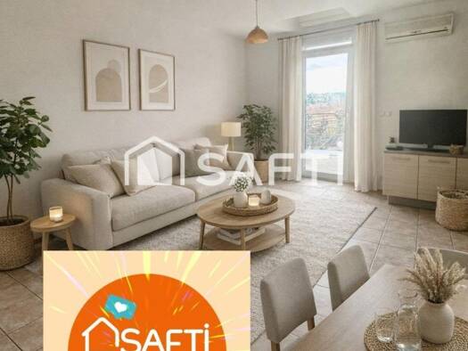 Appartement à vendre 148 000 € 3 pièces 2 chambres 66 m² Étage 1/3 Ruoms 07120