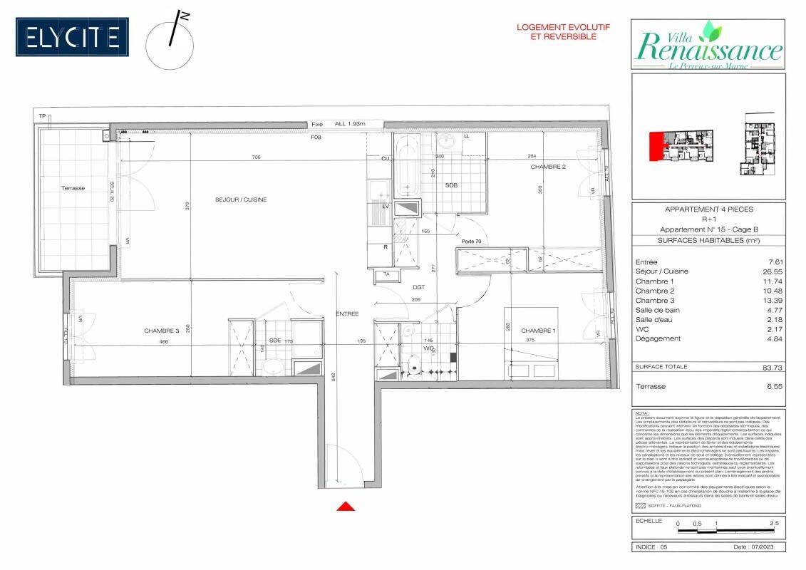 Maison à louer, 83m², LE PERREUX SUR MARNE
