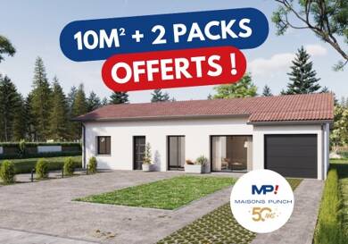 Terrain avec maison neuve à vendre 225 000 € Saint-Maurice-de-Satonnay 71260