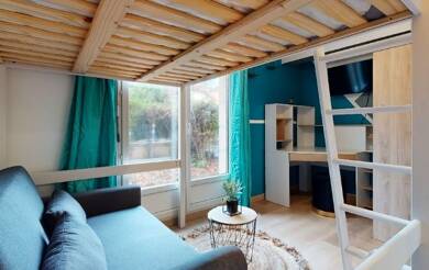 Appartement à louer 821 € 1 pièce 23 m² RDC Emile Zola Les Pavillons-sous-Bois 93320