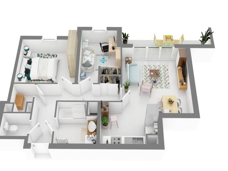 Maison à louer, 65m², THYEZ