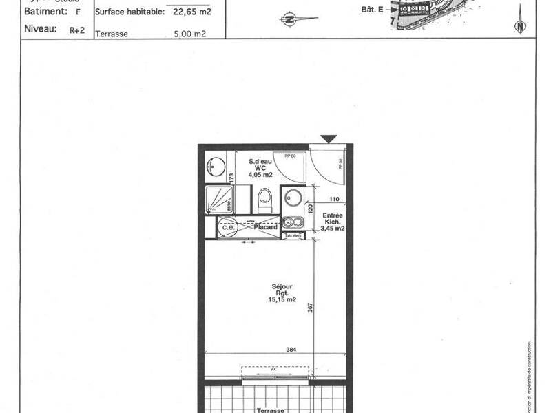 Maison à louer, 23m², MONTPELLIER
