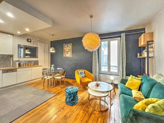Appartement à vendre 429 000 € 2 pièces 38 m² Étage 1/5 Henri Barbusse Levallois-Perret 92300