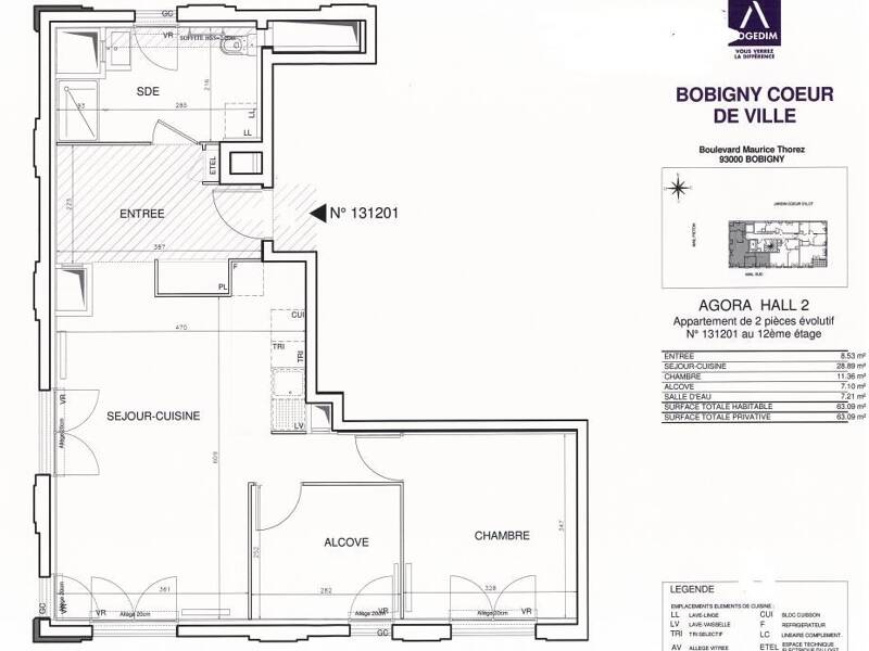 Maison à louer, 64m², BOBIGNY