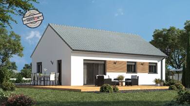 Maison de plain-pied à vendre 211 200 € 4 pièces 3 chambres 75 m² 955 m² de terrain Ourville-en-Caux 76450