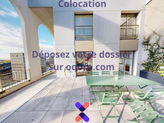 Duplex à louer 661 € 6 pièces 5 chambres 106 m² 8ème étage Bordeaux 33800