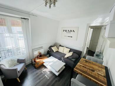 Appartement à louer 1 950 € 2 pièces 1 chambre 46 m² Dernier étage, Étage 6/6 Muette Nord Paris 16ème 75016