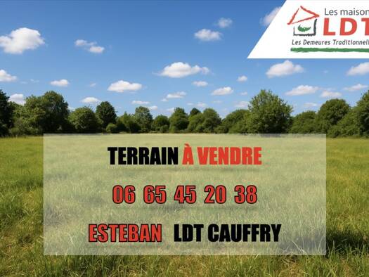 Terrain constructible à vendre 50 000 € 1 285 m² de terrain Mory-Montcrux 60120