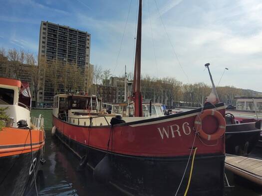 Péniche à vendre 148 000 € 3 pièces 2 chambres 31 m² Bassin de la Villette Paris 19ème arrondissement 75019