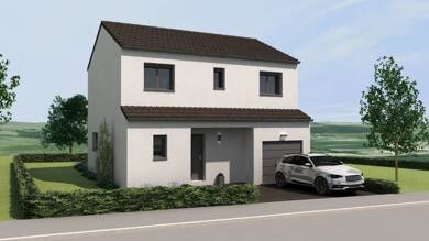 Terrain avec maison neuve à vendre 349 000 € La Seille-Rive Gauche Marly 57155