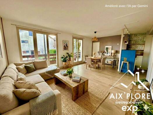 Appartement à vendre 349 900 € 5 pièces 3 chambres 120,5 m² Étage -1/4 Saint-Baldoph 73190