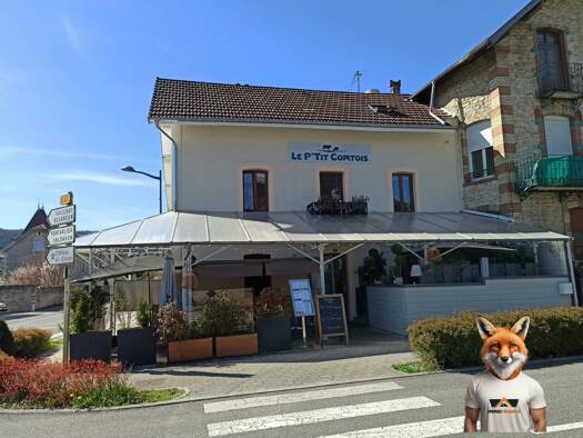 Restaurant à vendre Fonds de commerce 165 000 € 72 m² d'espace de restauration Ornans 25290