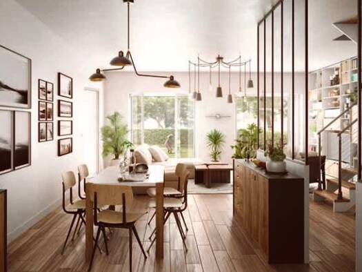 Duplex à vendre - Neuf 430 000 € 5 pièces 4 chambres 99,3 m² RDC/1 Magny-le-Hongre 77700